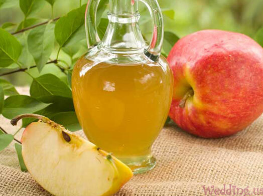 Treatment with apple cider vinegar
