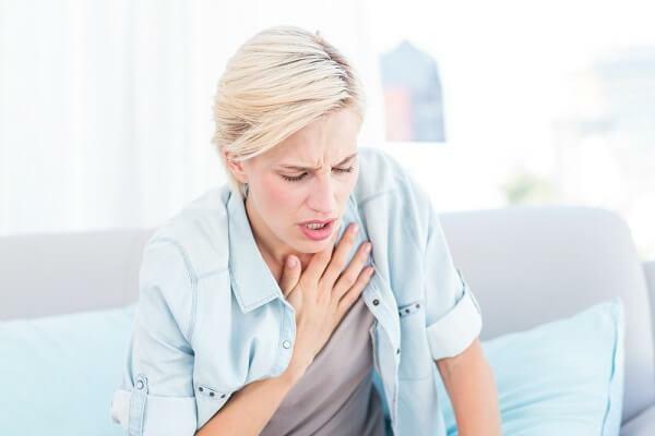 Osteokondroz ile nefes darlığı: semptomlar