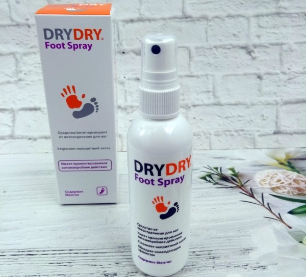 Dry Dry for feet. Instruction, price, reviews