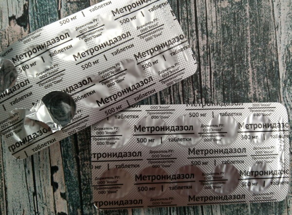 Compresse di metronidazolo 500 mg. Istruzioni per l'uso, recensioni