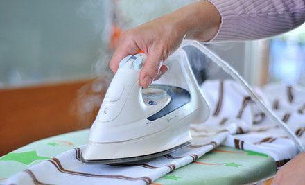 Cleaning, ironing and stripping of laundry