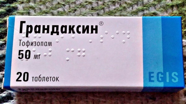 Grandaxin tablets. Indications for use, price