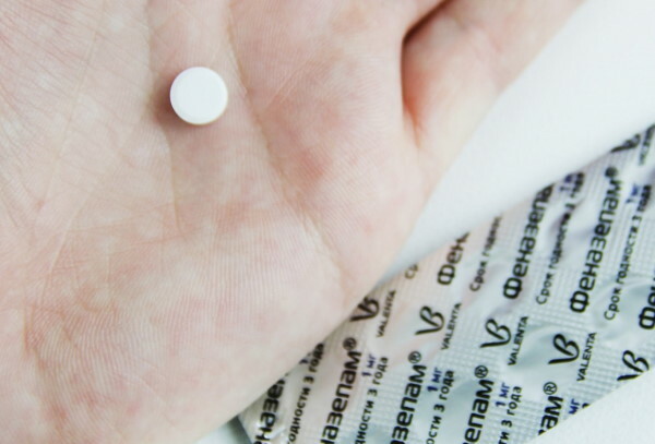 Fenazepam tabletleri 1, 2.5 mg. Dozaj, kullanım talimatları, fiyat