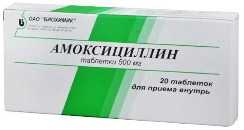 Analogi amoksicilina v tabletah. Cena